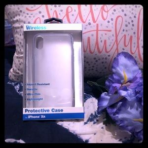 iPHONE XR CLEAR CASE JUST WIRELESS NEW IN BOX